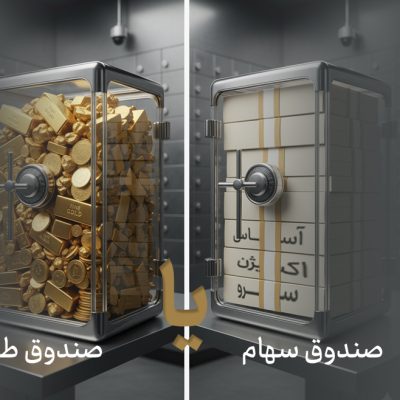 مقایسه صندوق سهام یا صندوق طلا