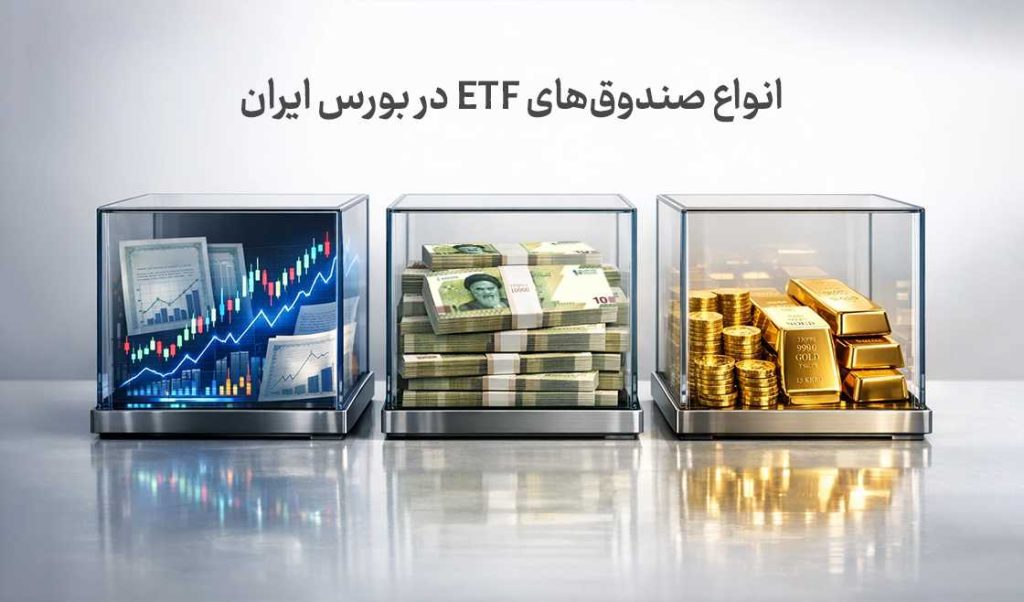 انواع صندوق‌های ETF در بورس ایران