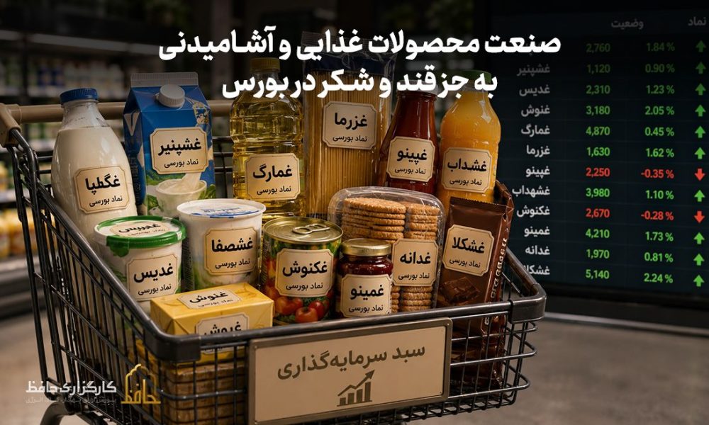 صنعت محصولات غذایی و آشامیدنی به جز قند و شکر