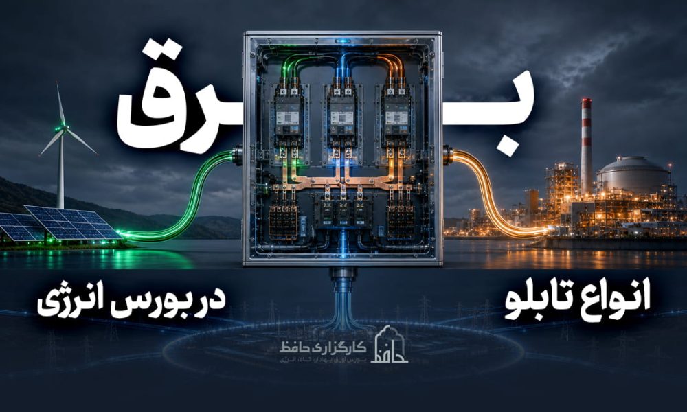تابلو های برق در بورس انرژی چیست؟