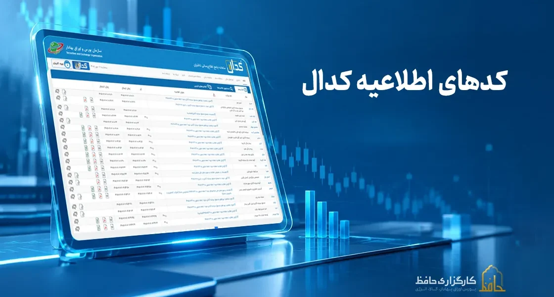 کدهای اطلاعیه کدال